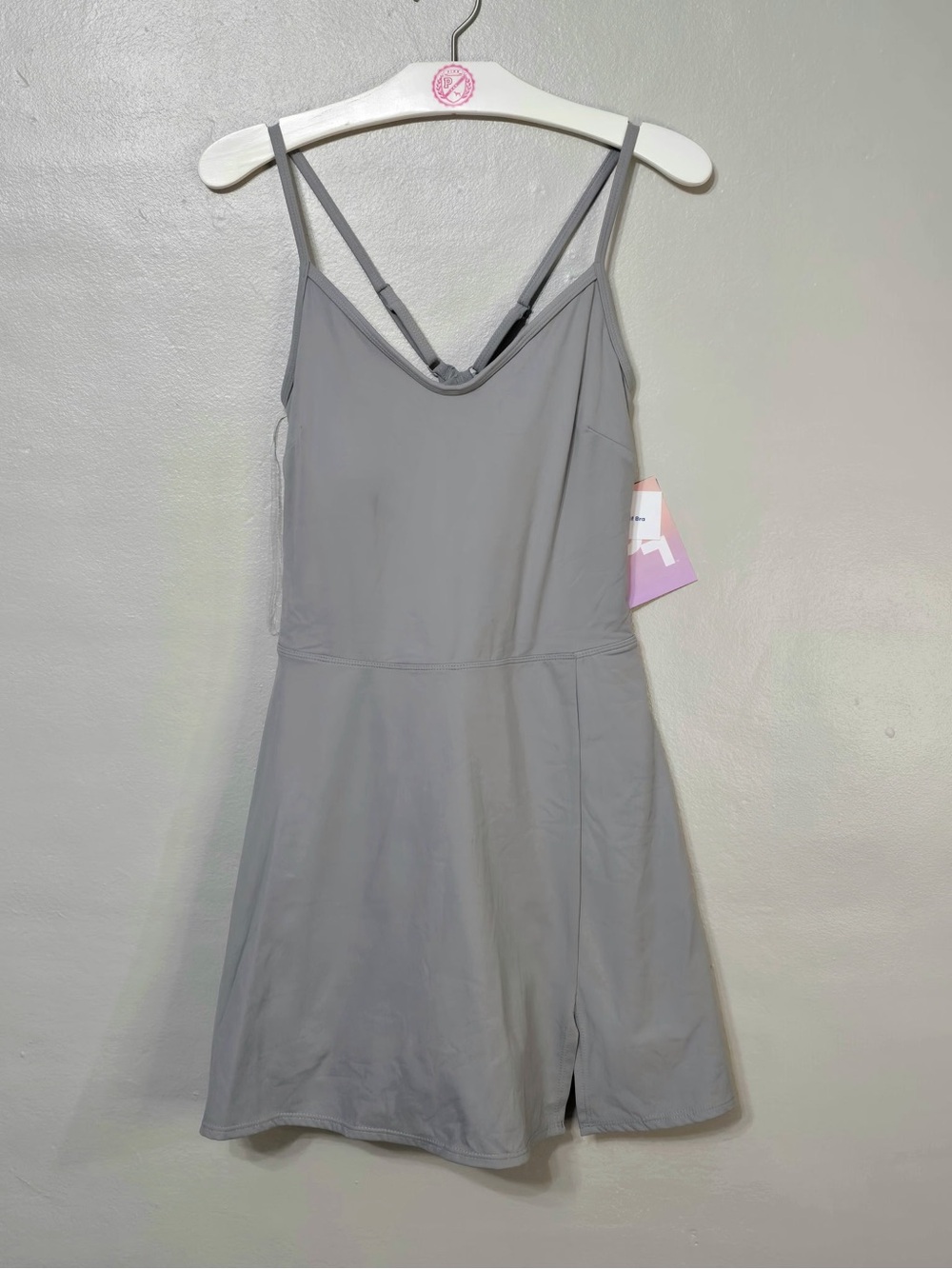 NWT JoyLab Athletic Dress with Shorts Gray Small